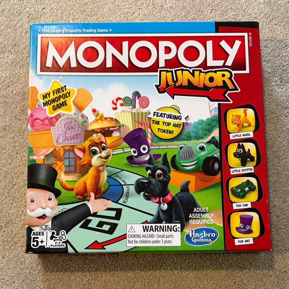 Hasbro Monopoly Junior Board Game